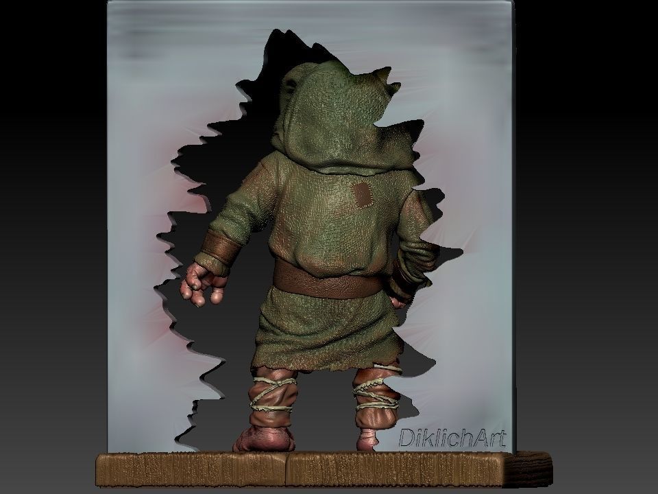 Troll 3D print model_26