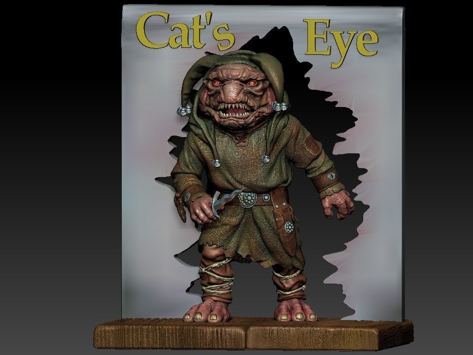 Troll 3D print model_2