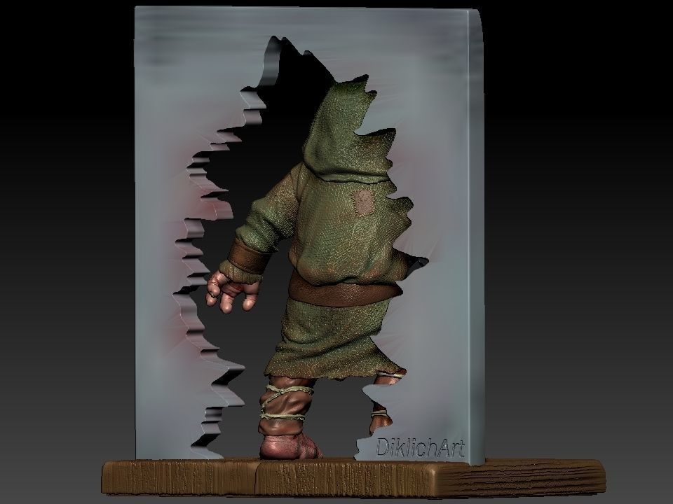 Troll 3D print model_30