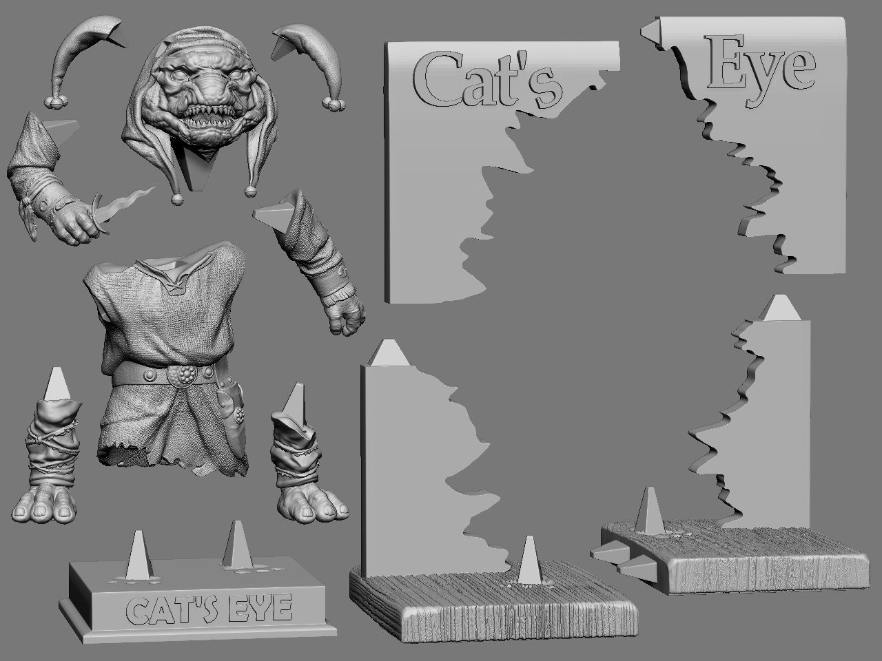 Troll 3D print model_74