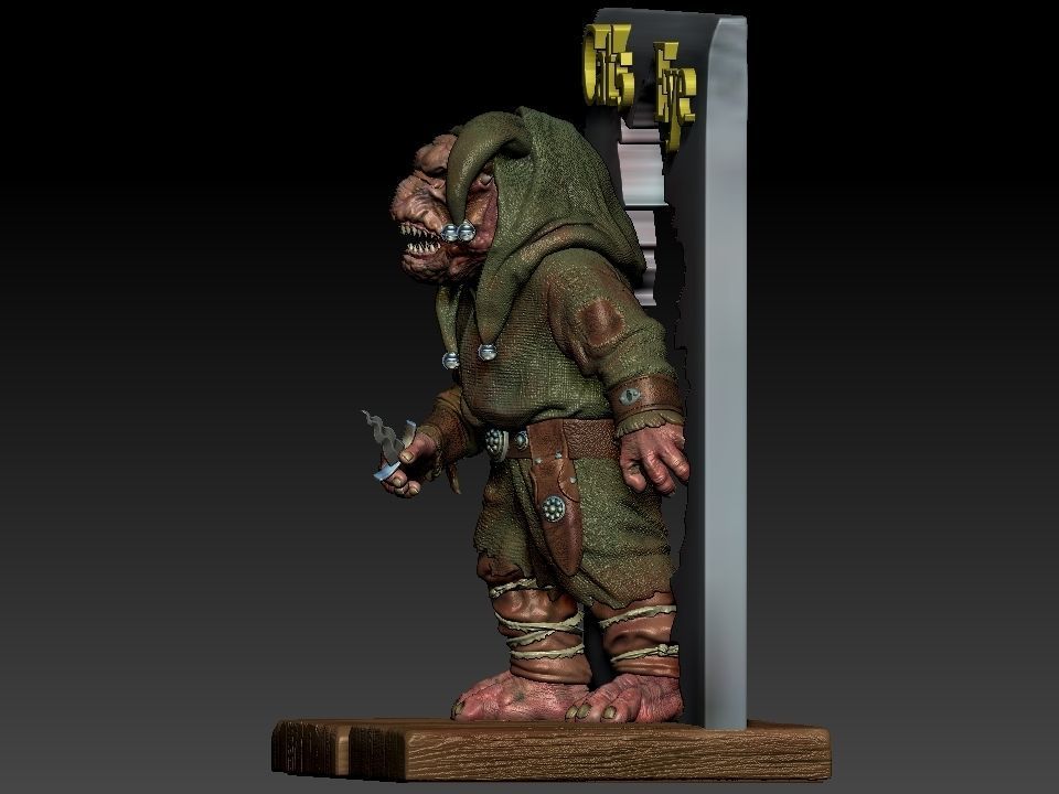Troll 3D print model_14