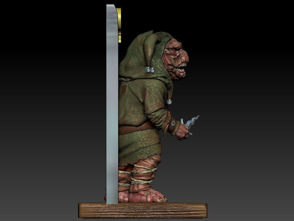Troll 3D print model_36