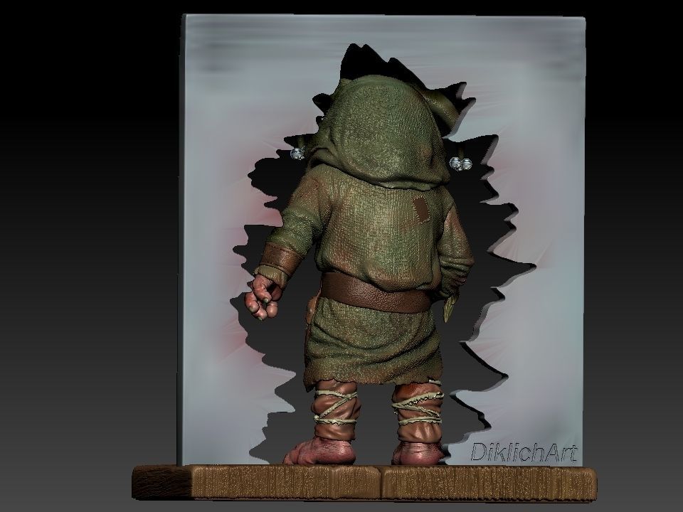 Troll 3D print model_22
