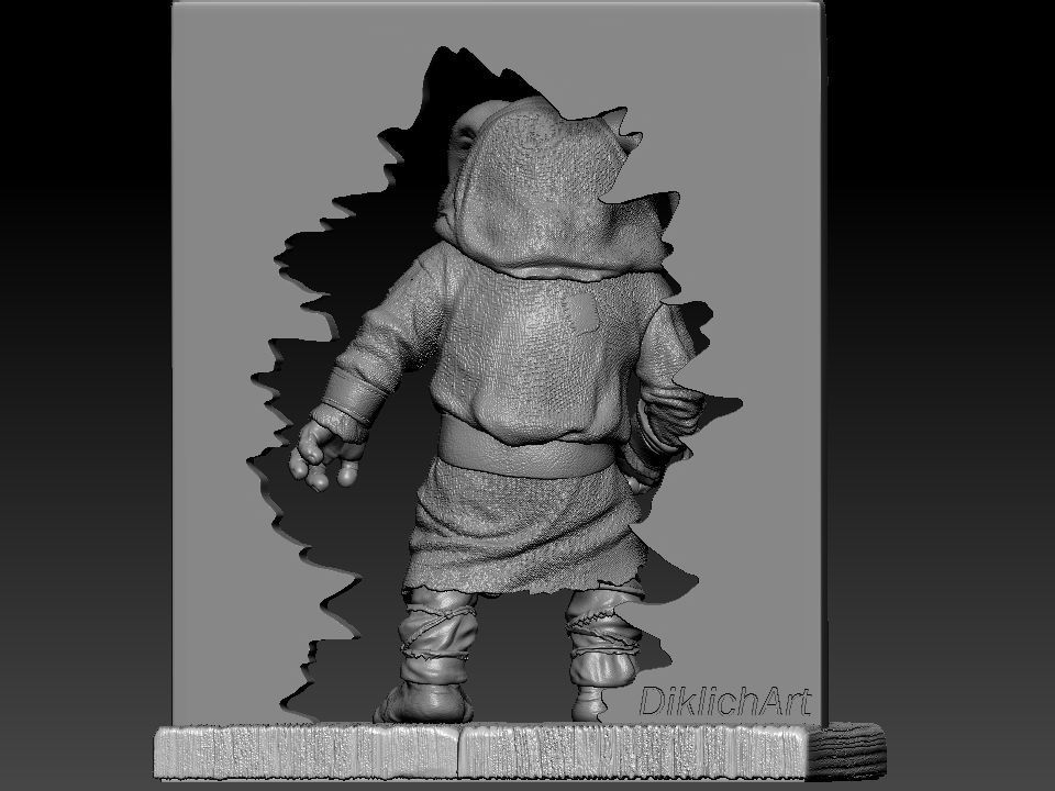 Troll 3D print model_27