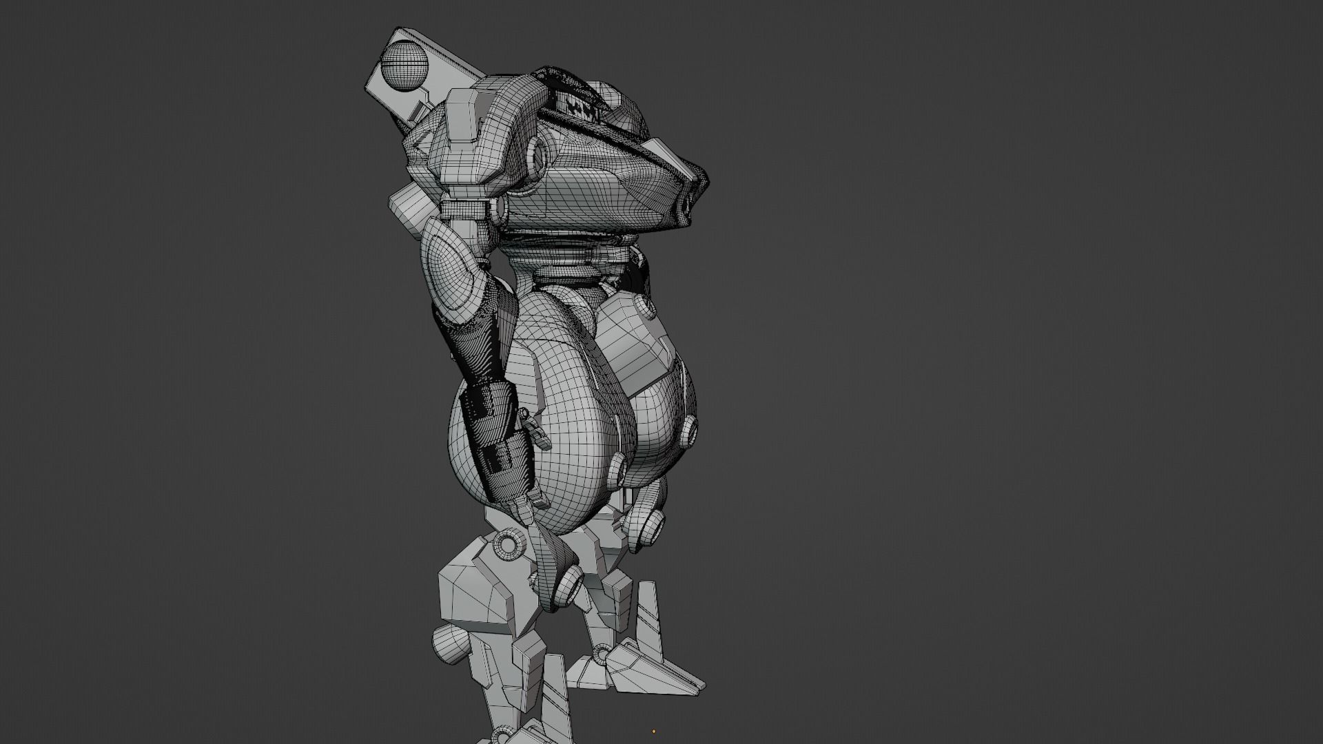 Sci-Fi robot  3D model_80