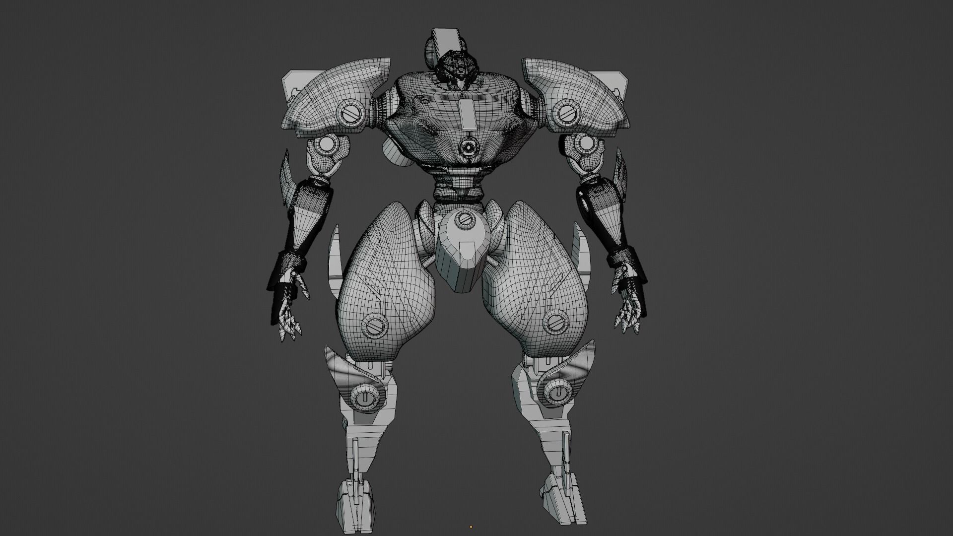 Sci-Fi robot  3D model_63