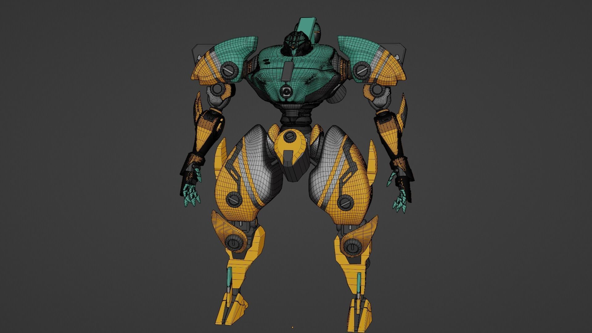Sci-Fi robot  3D model_66