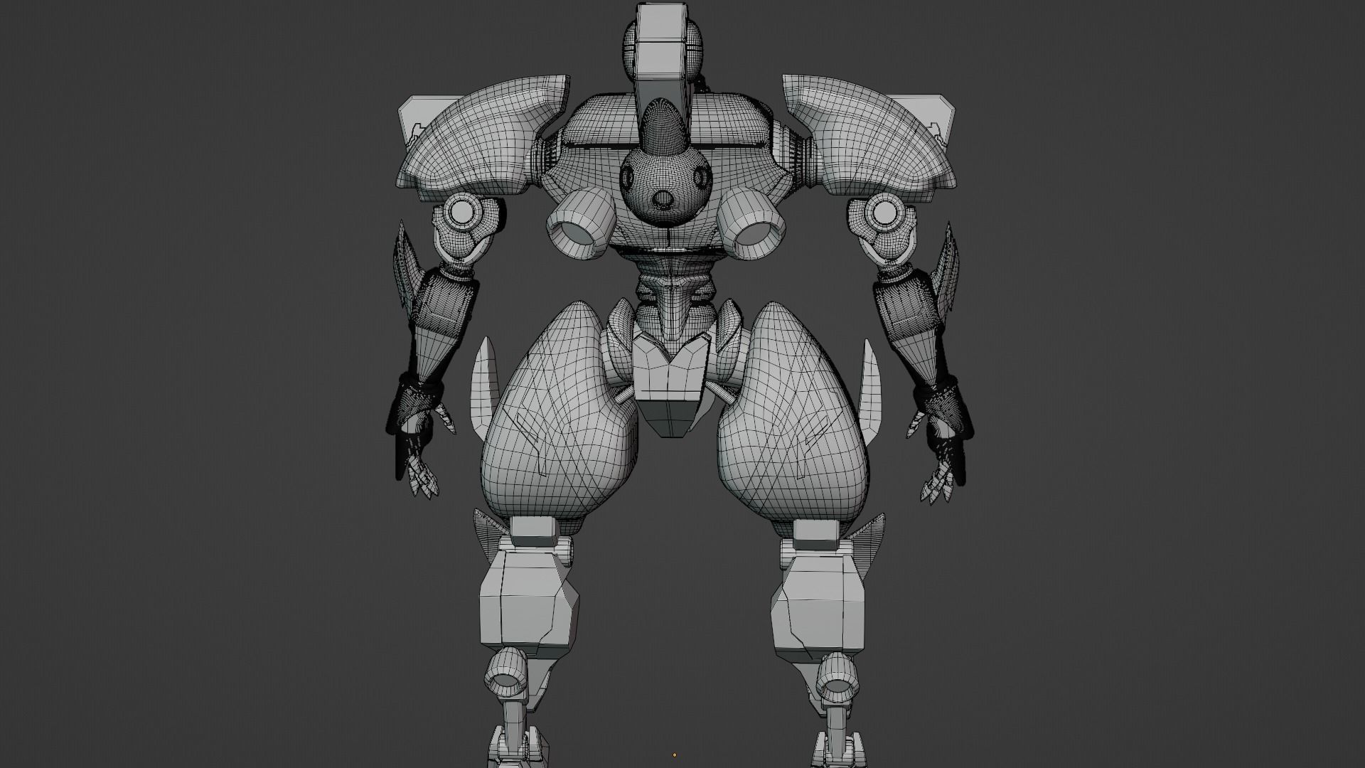 Sci-Fi robot  3D model_85