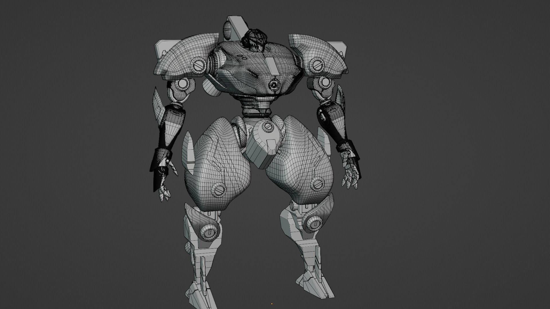 Sci-Fi robot  3D model_88