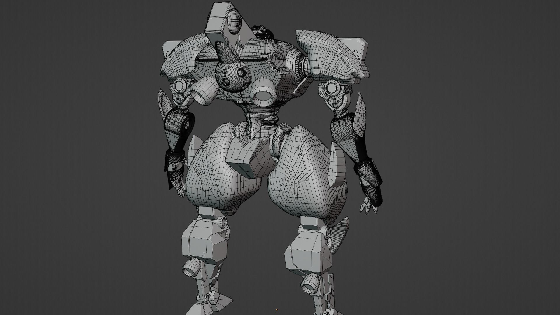 Sci-Fi robot  3D model_90