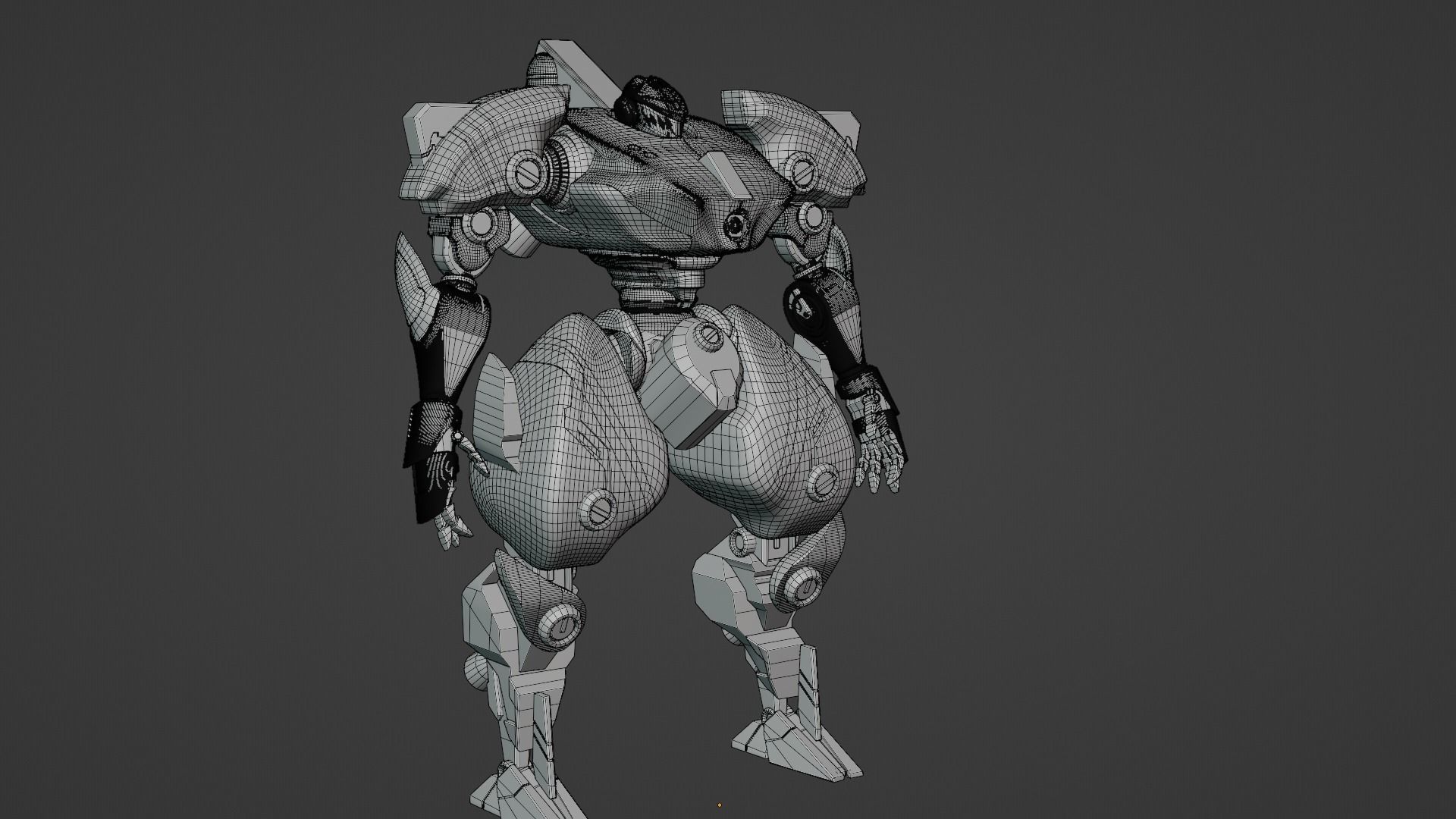 Sci-Fi robot  3D model_84