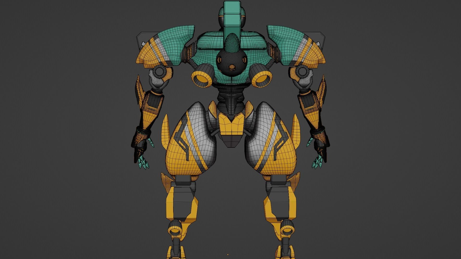 Sci-Fi robot  3D model_83