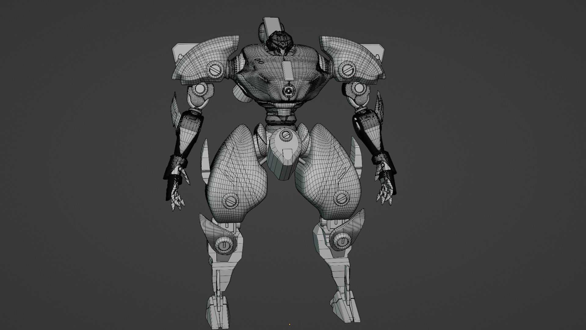 Sci-Fi robot  3D model_82
