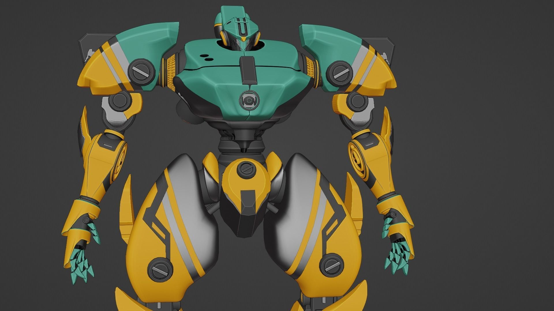 Sci-Fi robot  3D model_51