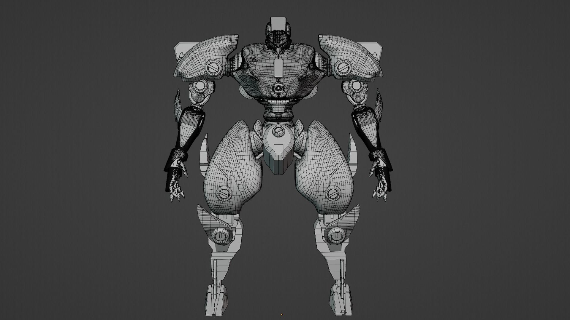 Sci-Fi robot  3D model_62
