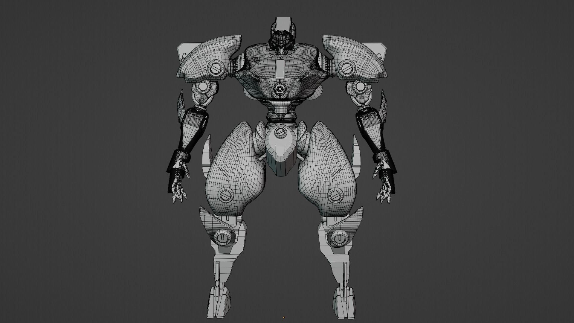 Sci-Fi robot  3D model_68