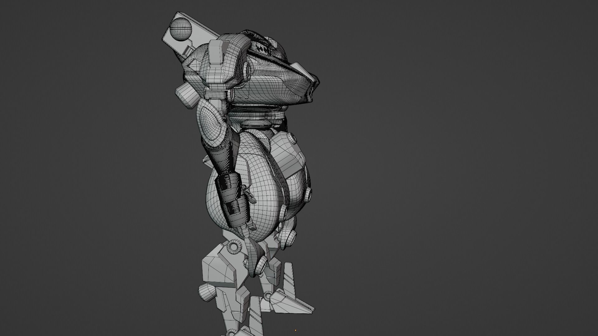 Sci-Fi robot  3D model_75