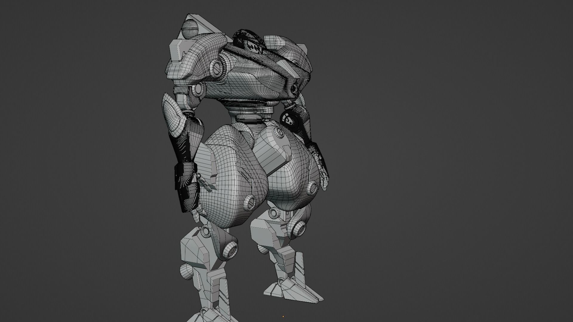 Sci-Fi robot  3D model_87
