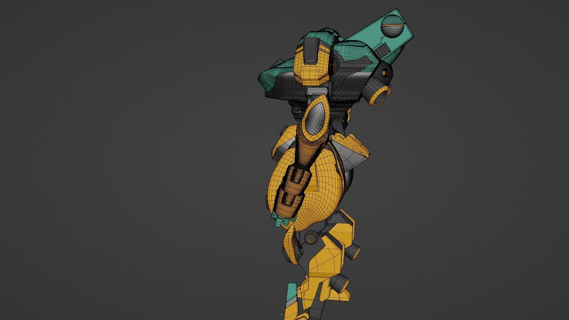 Sci-Fi robot  3D model_74