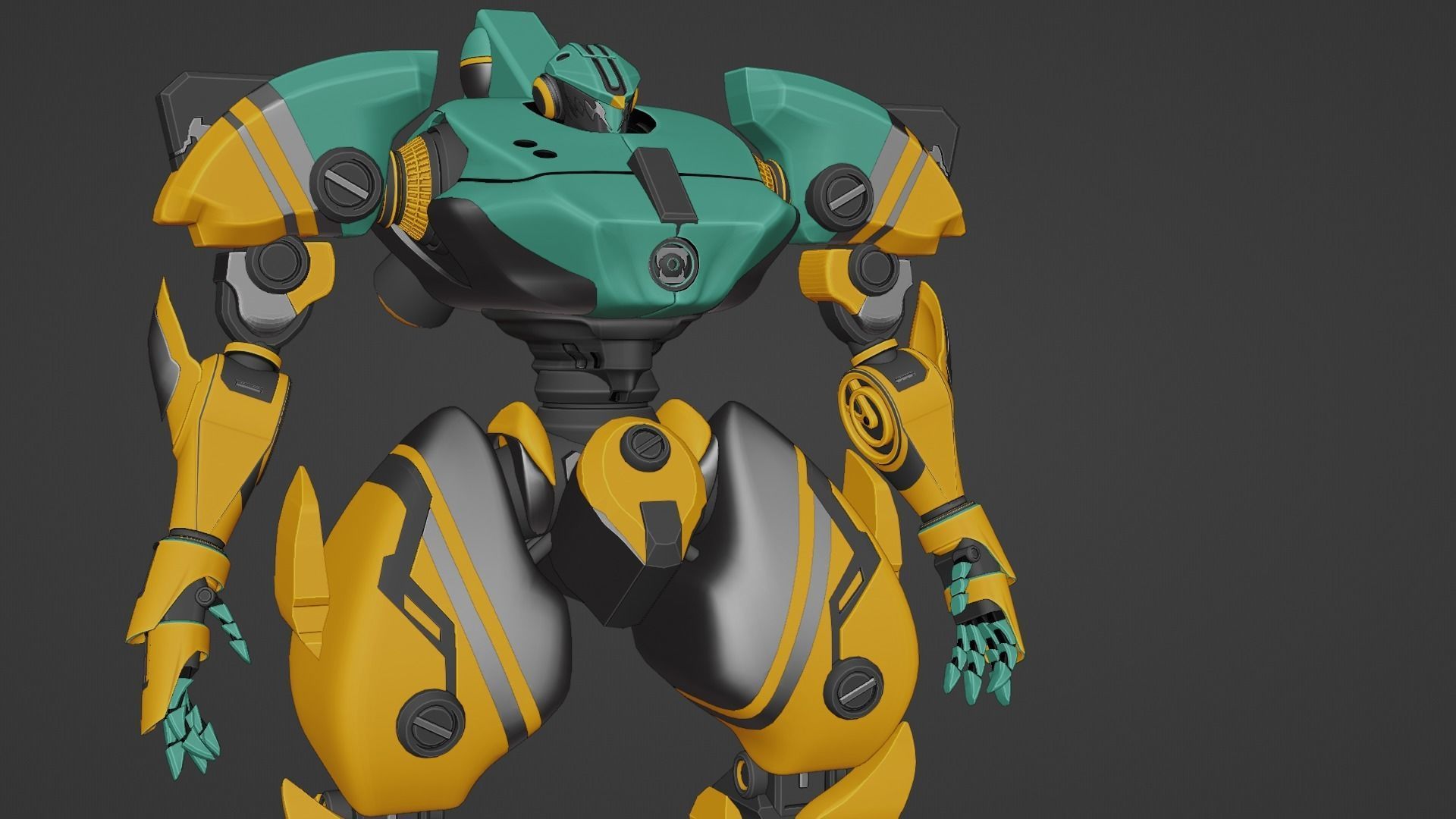 Sci-Fi robot  3D model_55
