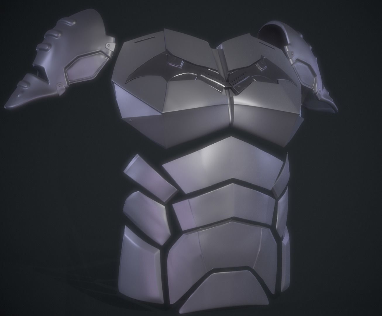 The Batman 2022 - 3D print model armor 3D print model_1