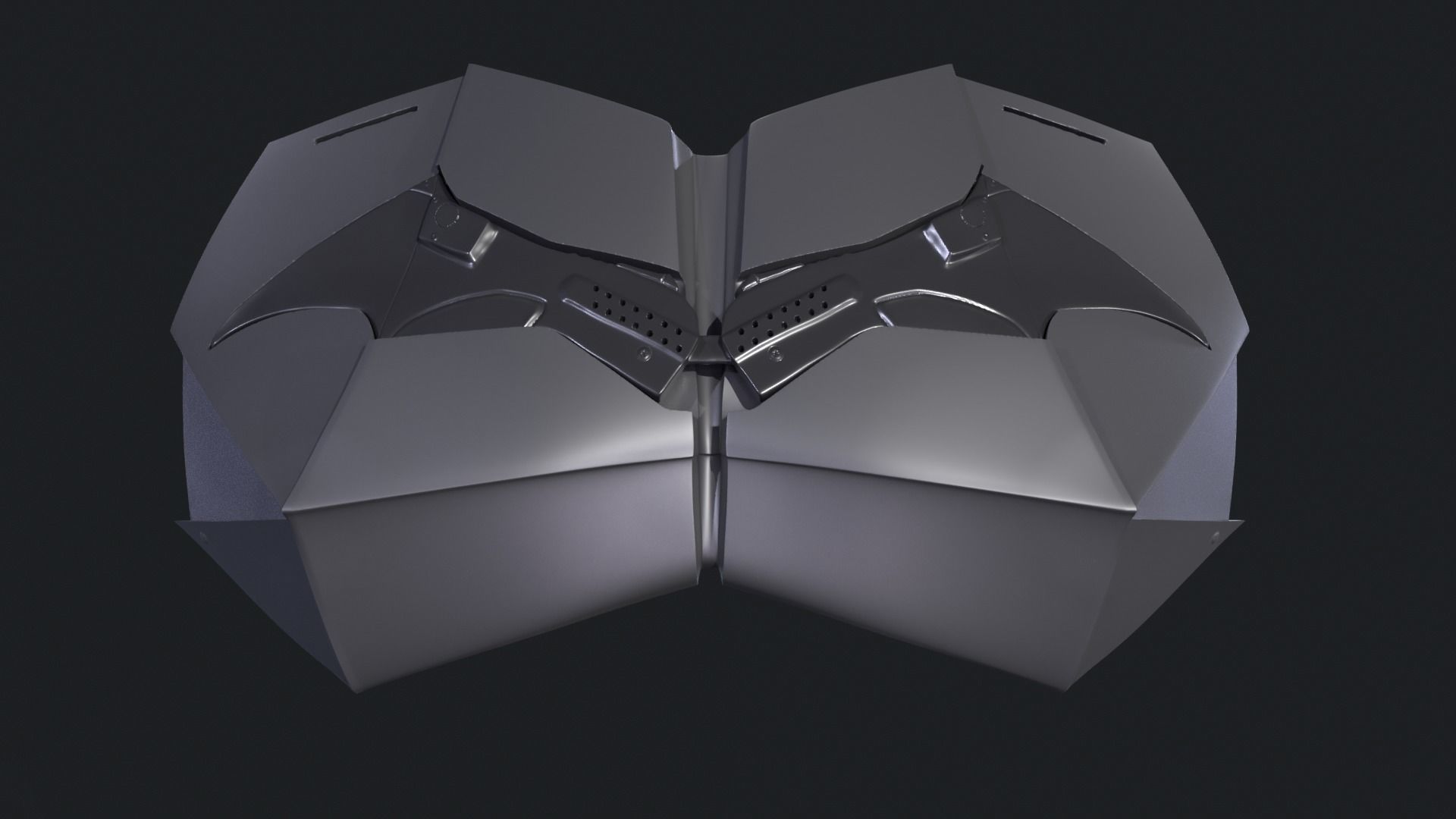 The Batman 2022 - 3D print model armor 3D print model_2