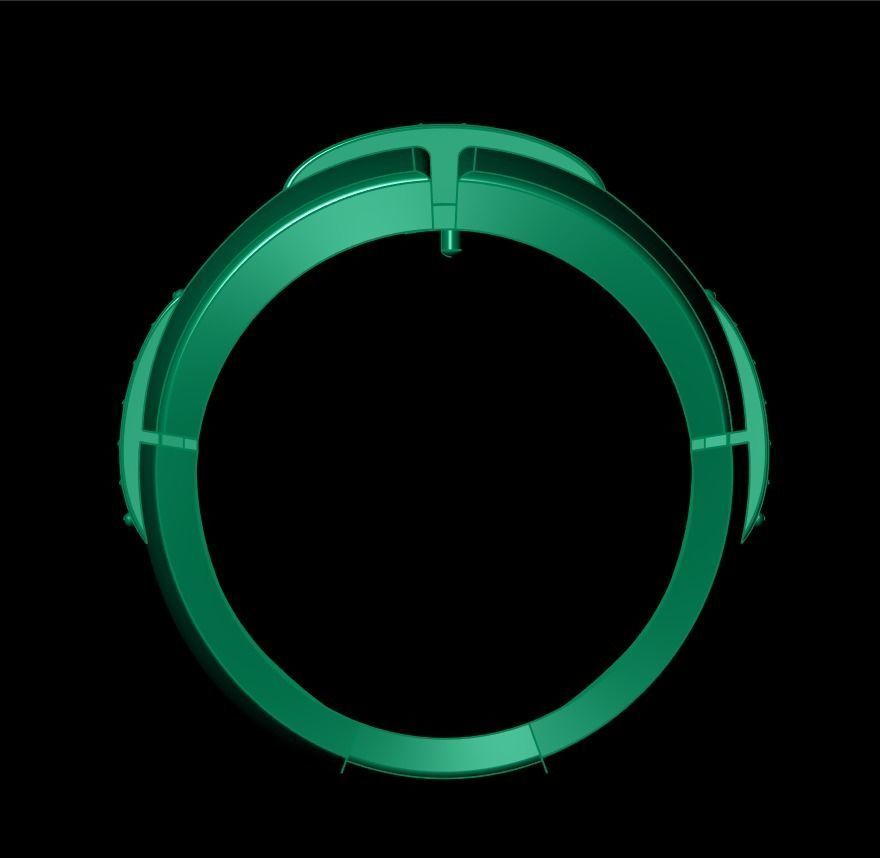 goldo ring  3D print model_10