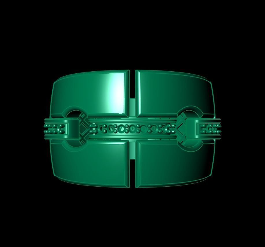 goldo ring  3D print model_12