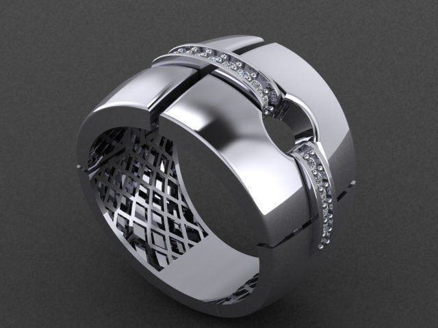 goldo ring  3D print model_7