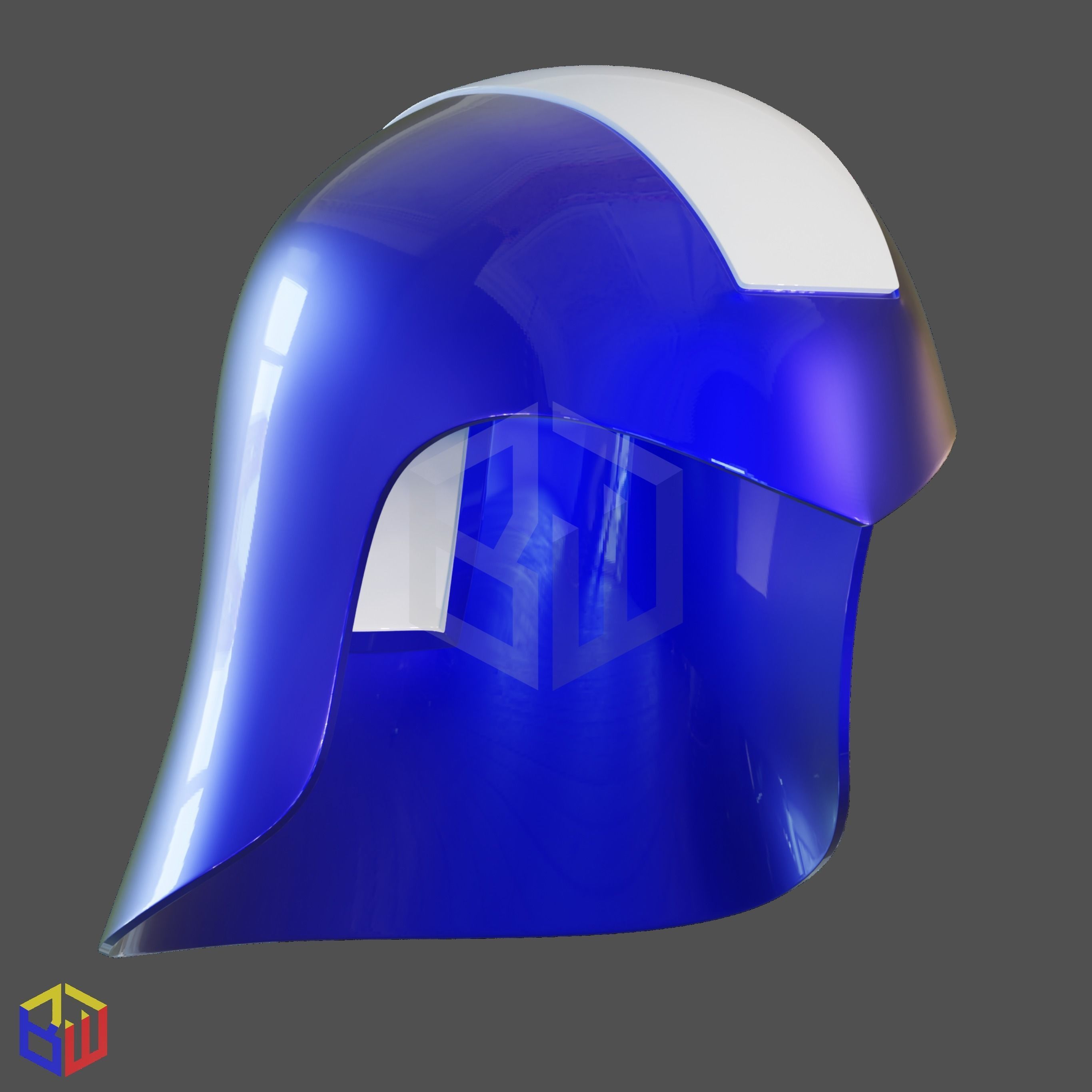 Cobra Commander OG Helmet 3D print model_5
