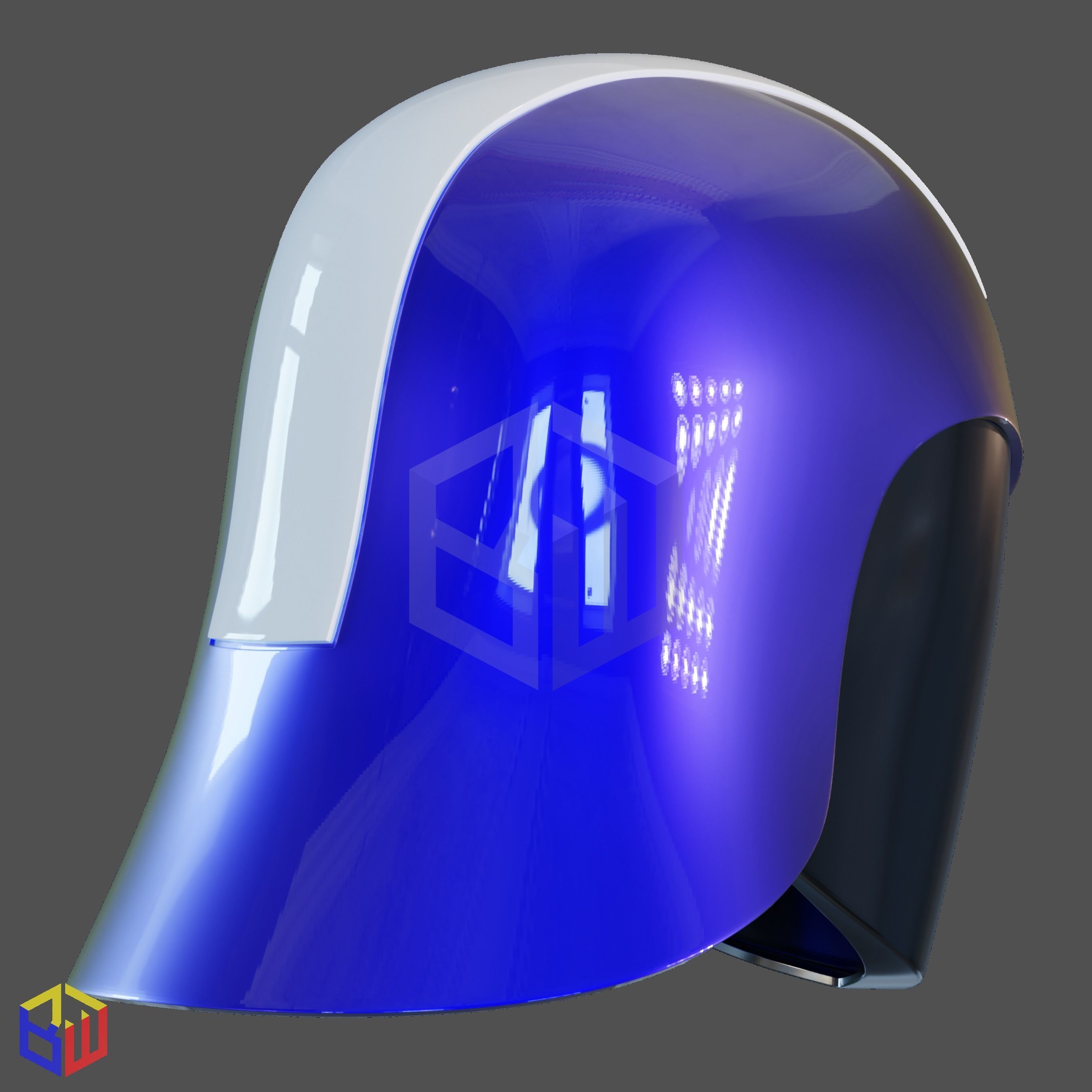Cobra Commander OG Helmet 3D print model_2