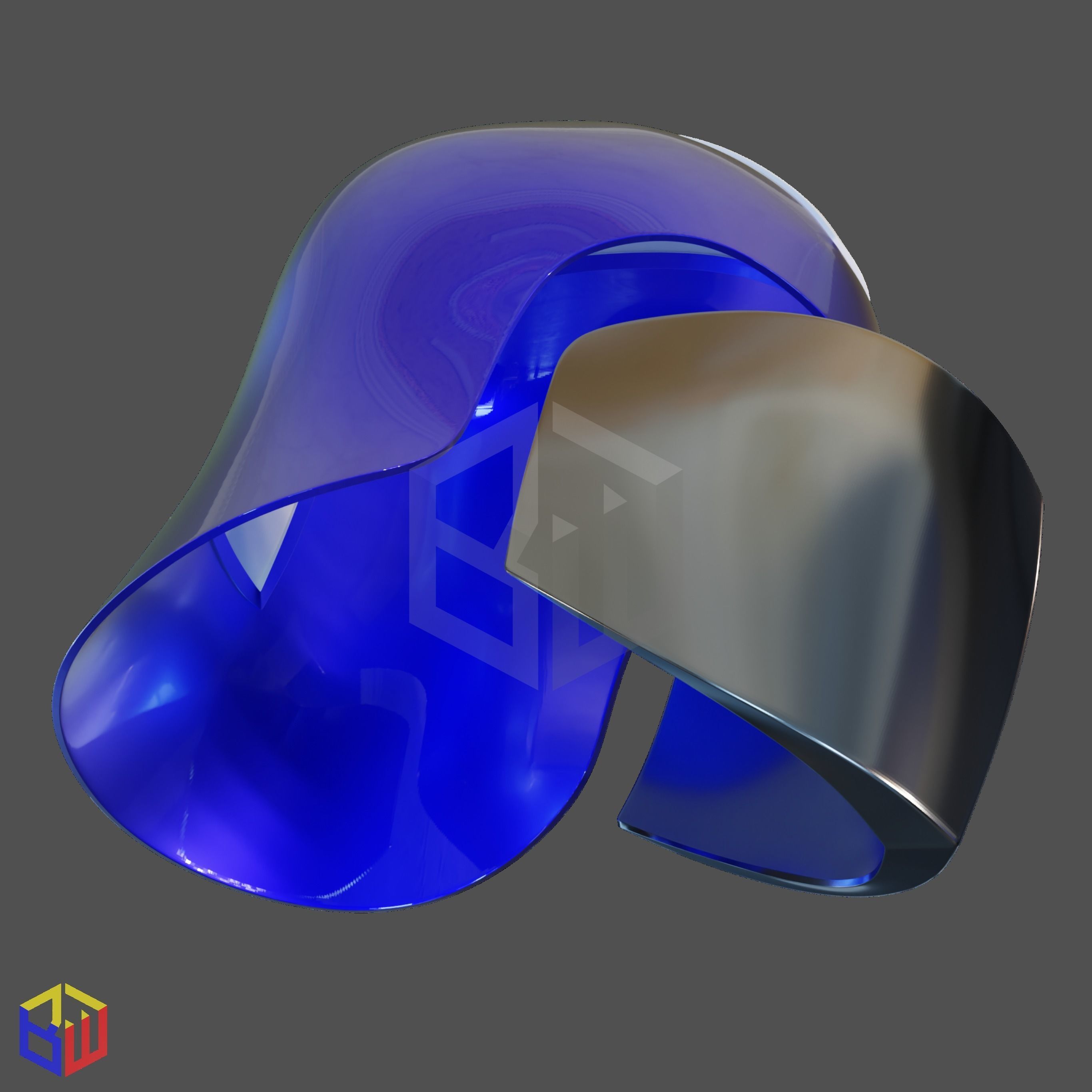Cobra Commander OG Helmet 3D print model_4