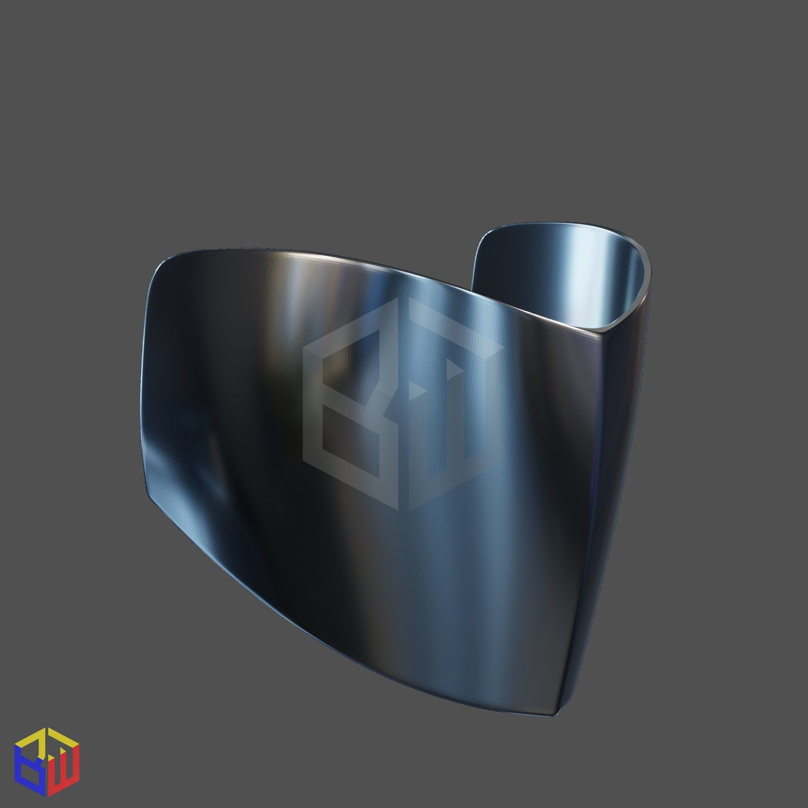 Cobra Commander OG Helmet 3D print model_6