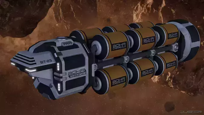 Tanker Sci-Fi Spaceship