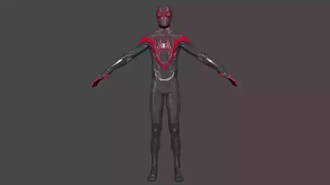 Spider-Man Miles Morales  3D model