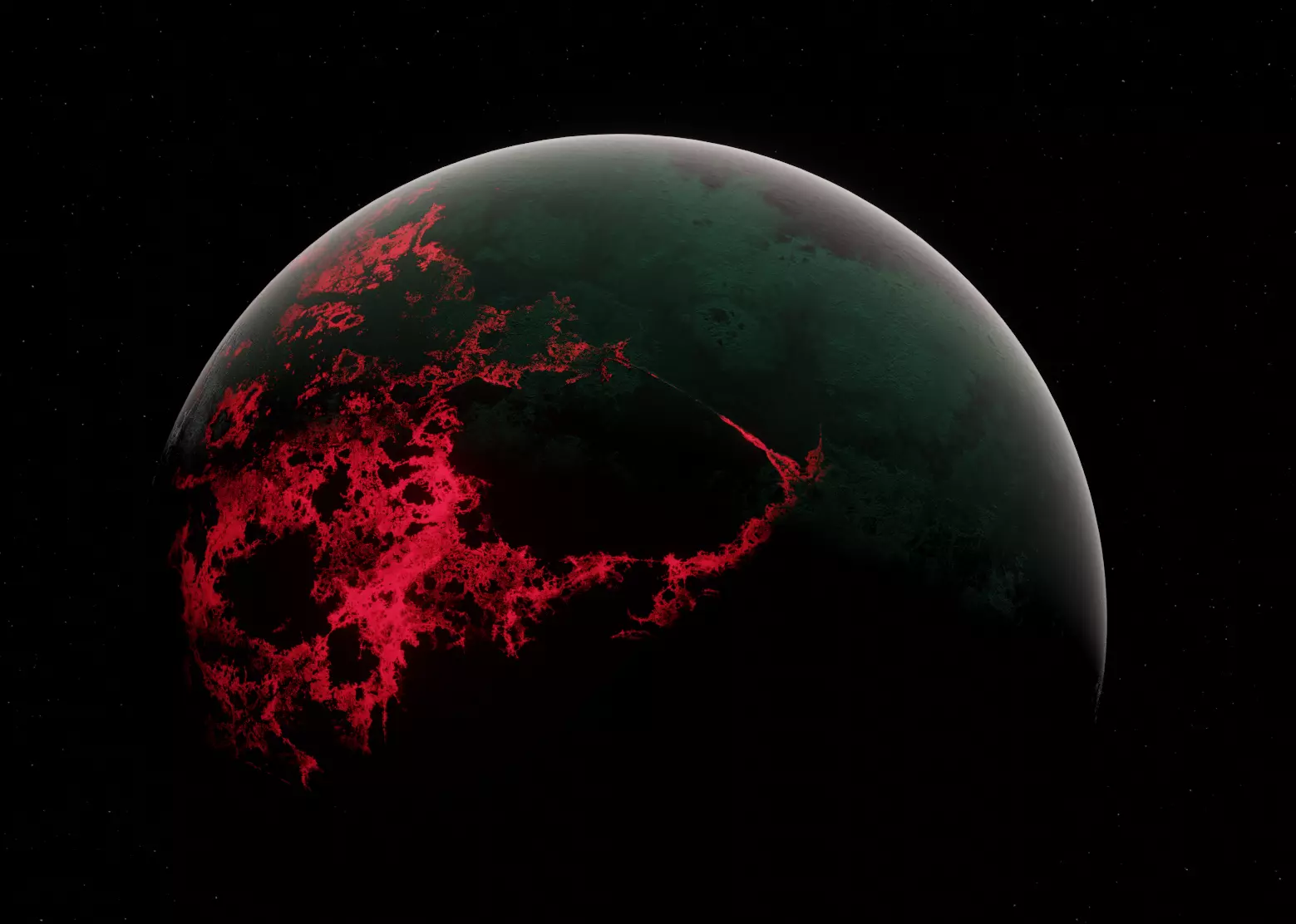 Planet Space Ready to game Low-poly 3D model_0