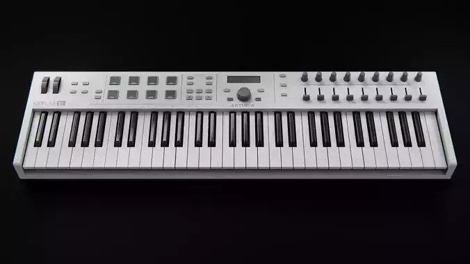 Piano Keylab 61 Essential - Arturia 3D Model