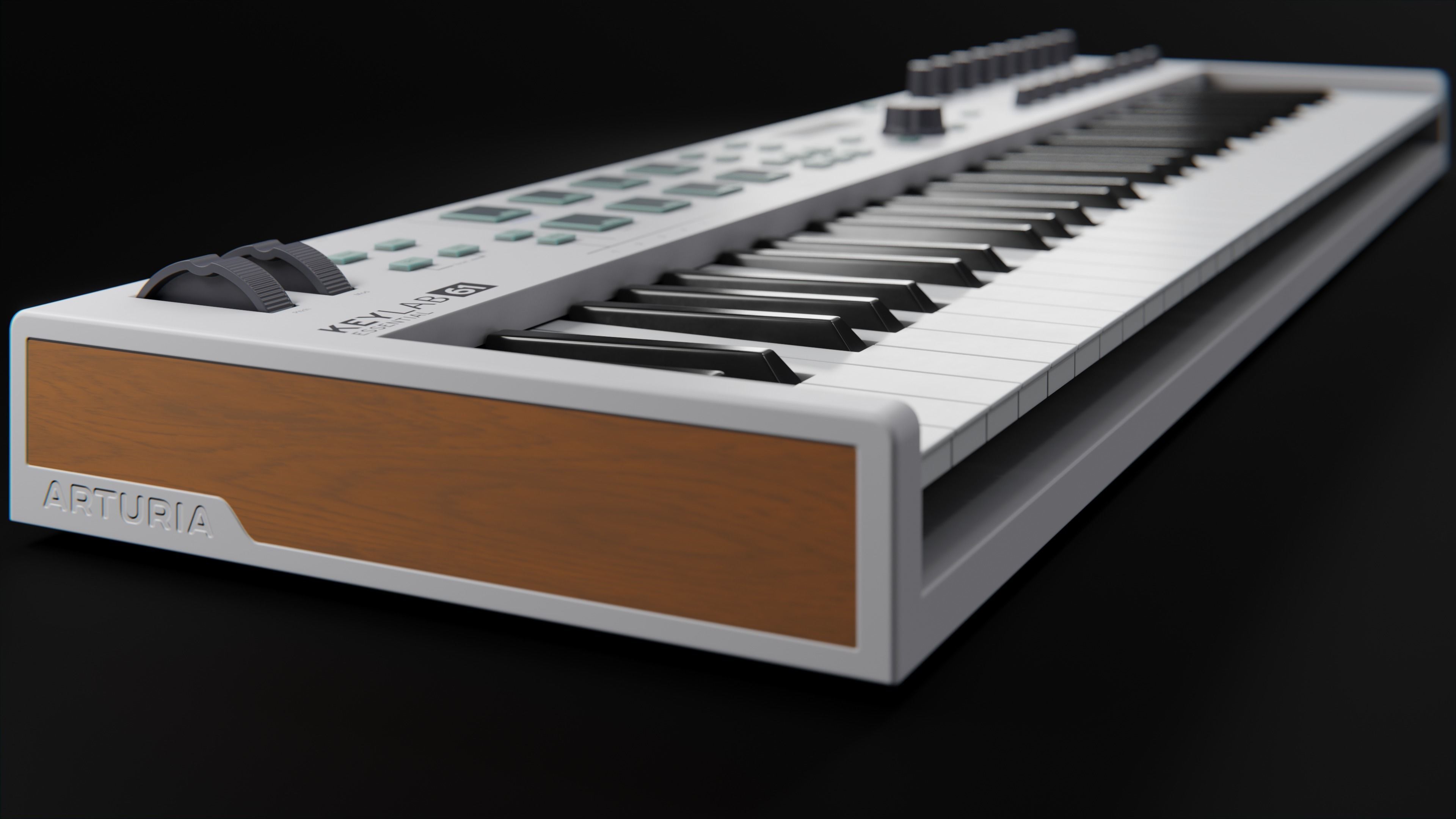Piano Keylab 61 Essential - Arturia 3D Model 3D model_1