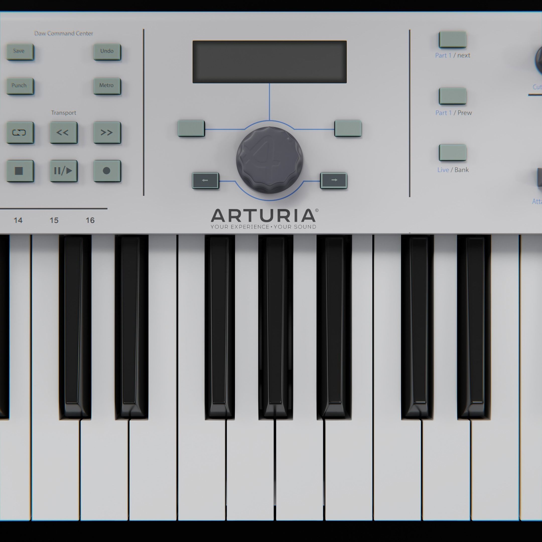 Piano Keylab 61 Essential - Arturia 3D Model 3D model_3