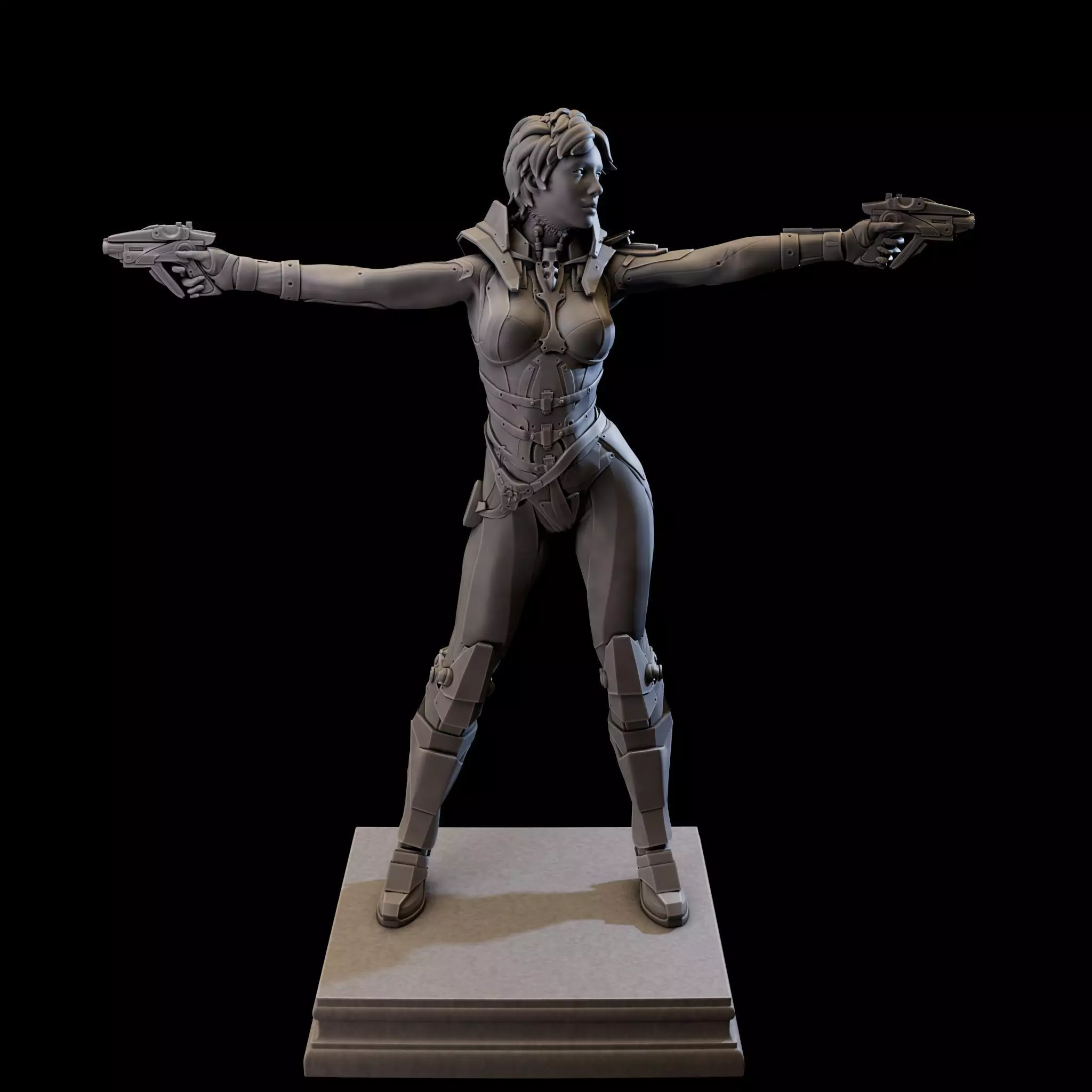 CosmoGirl for 3d Print 3D print model_0