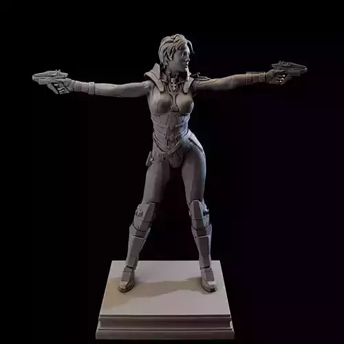 CosmoGirl for 3d Print 3D print model