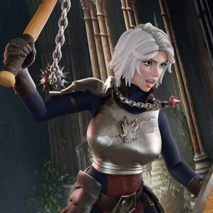 The Queens Guard - Presupported - QB Works 3D print model_0