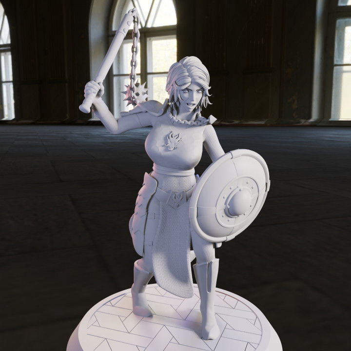 The Queens Guard - Presupported - QB Works 3D print model_2