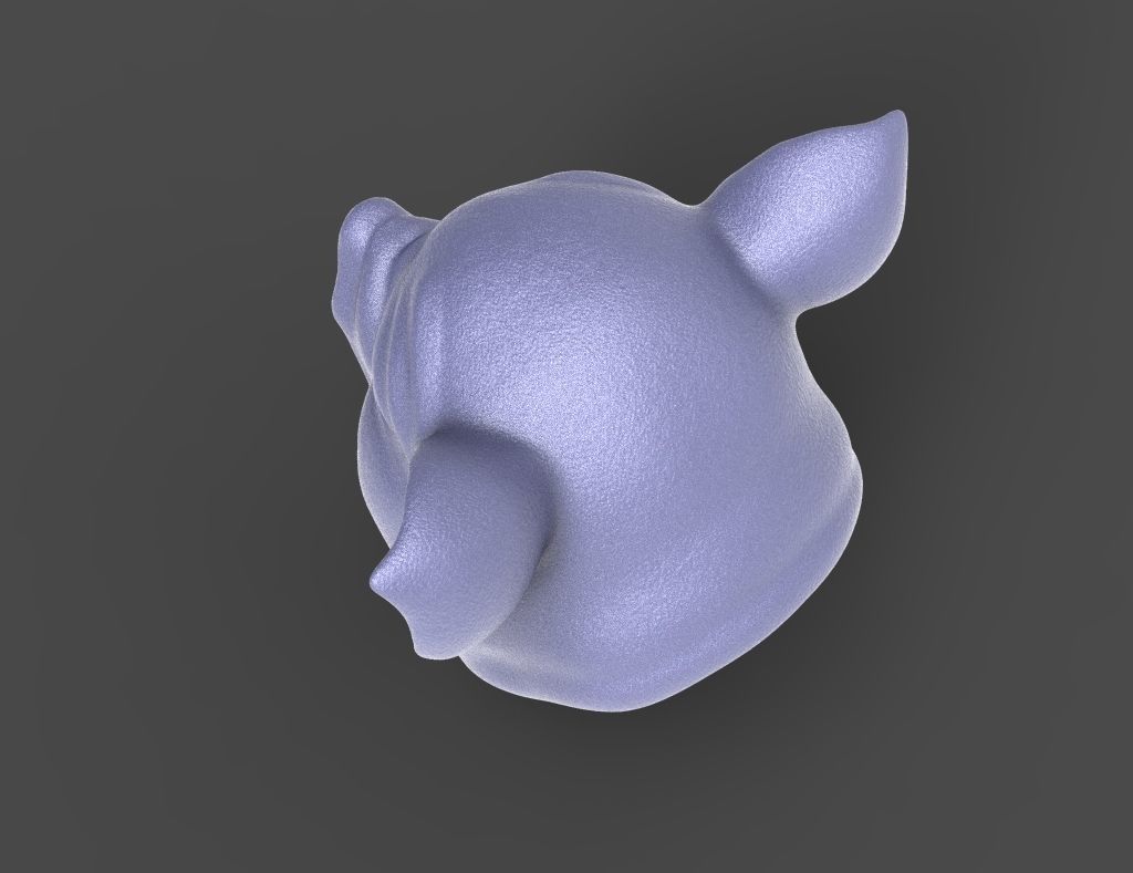 HEAD-Pig16 high poly sculpt 3D model_2