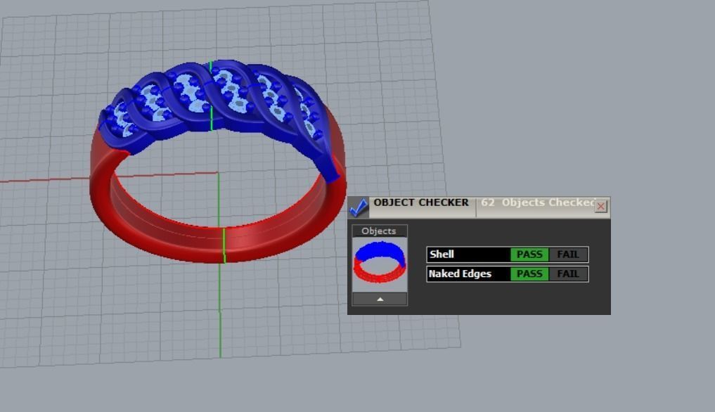 Engagement Ring 3D print model_8