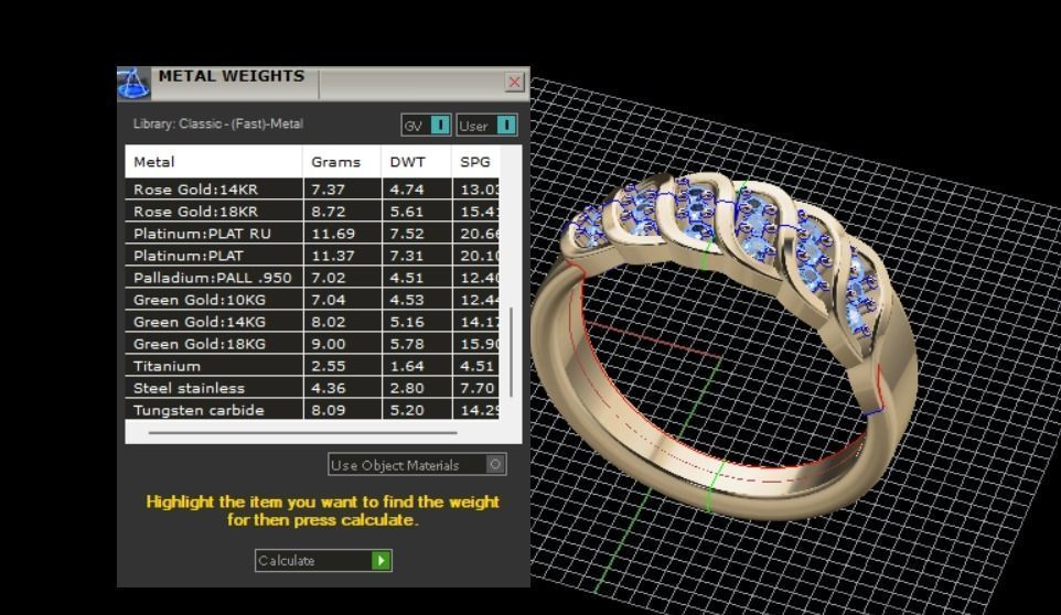 Engagement Ring 3D print model_14