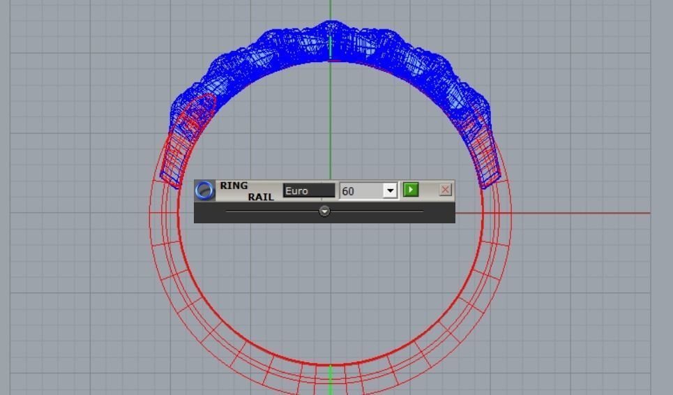 Engagement Ring 3D print model_7