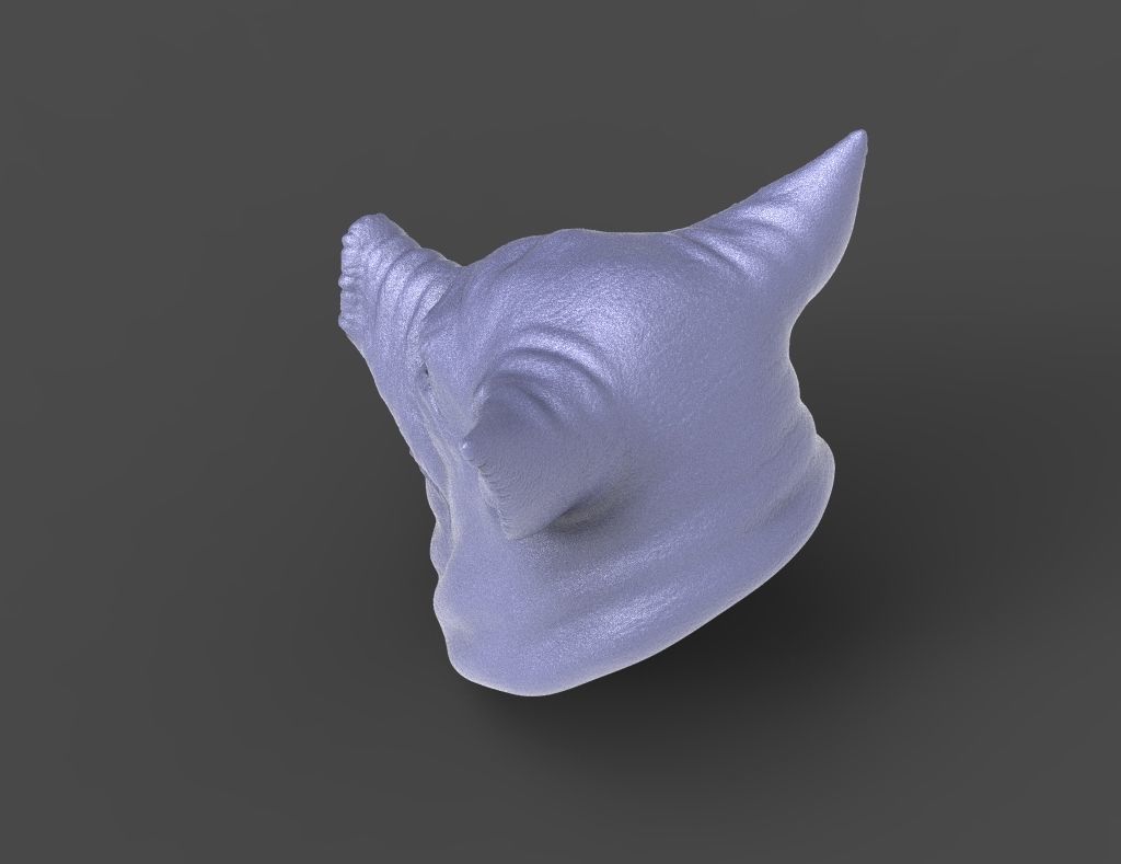 HEAD-Pig21 high poly sculpt 3D model_2