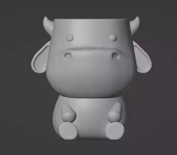 Cow Vase Planter Pen holder