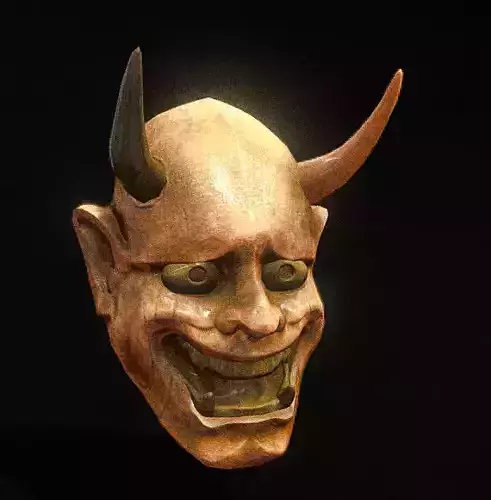 Demon mask hannia